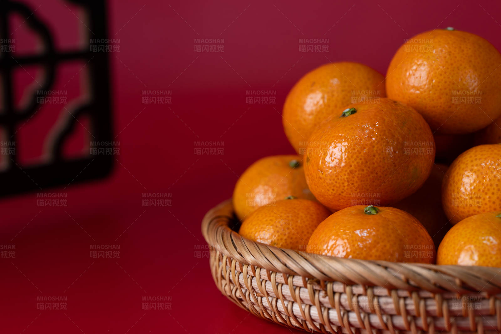 橘子篮子图片