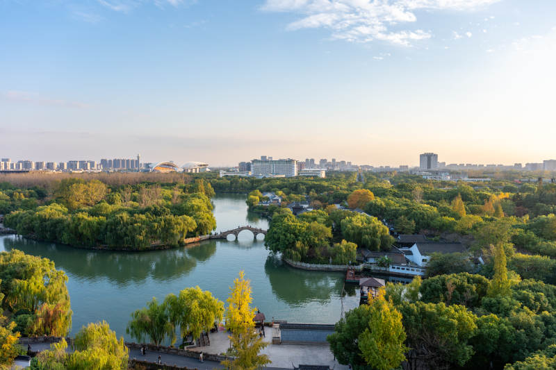 城市绿洲公园图片