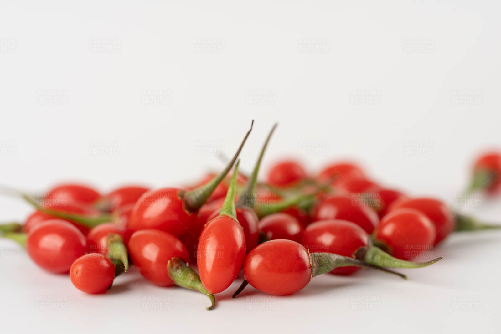 枸杞子特写图片