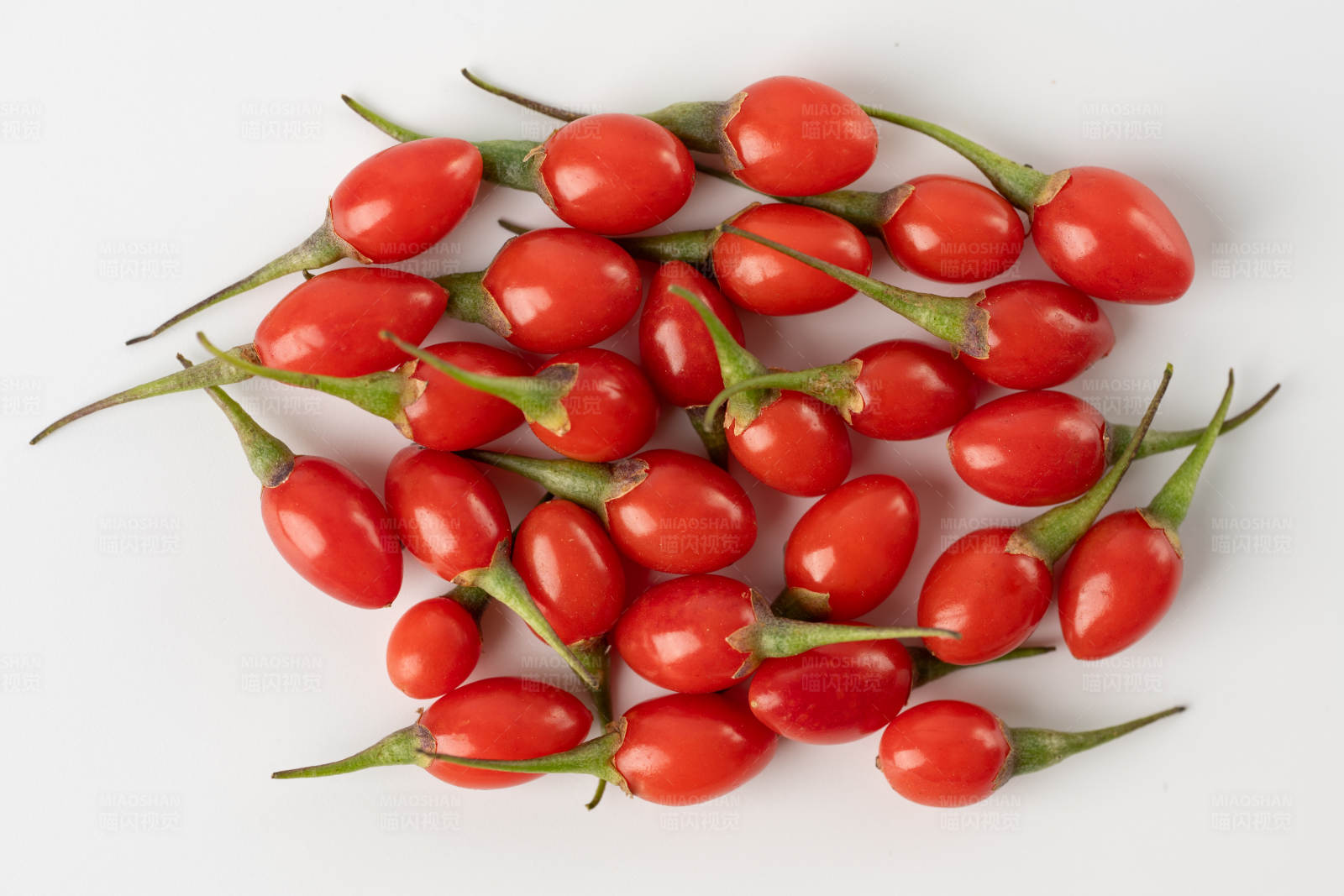 枸杞子的特写图片