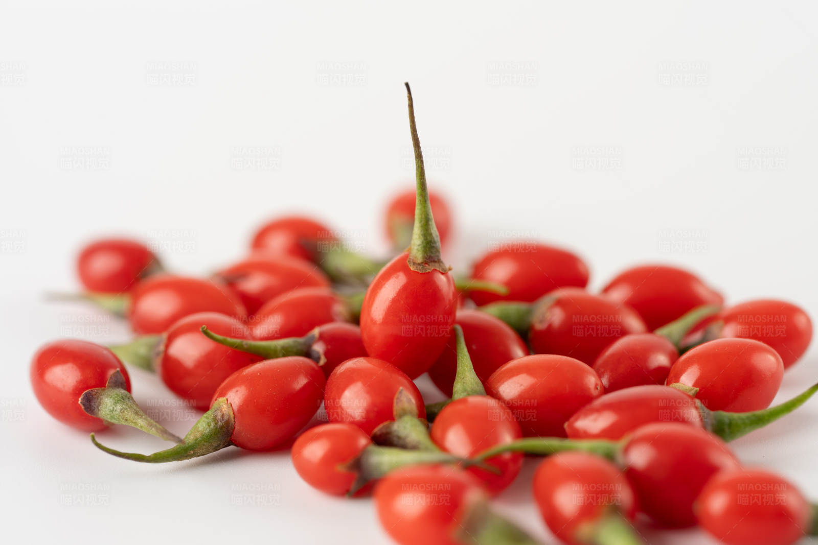 枸杞子特写图片