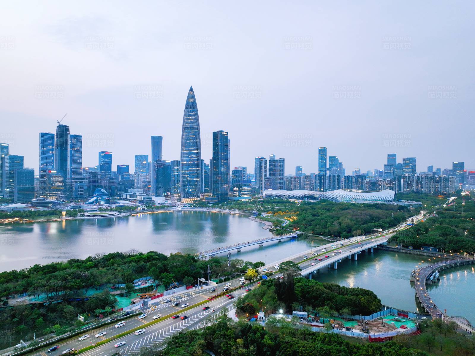 深圳城市天际线图片