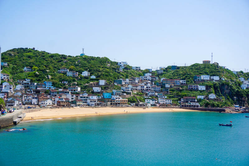 海滨小镇风光图片