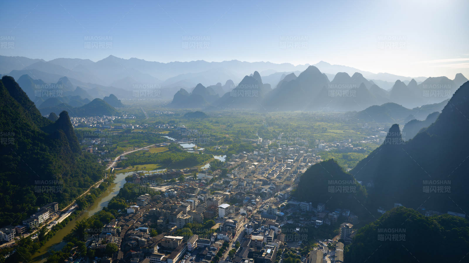 桂林山水甲天下图片