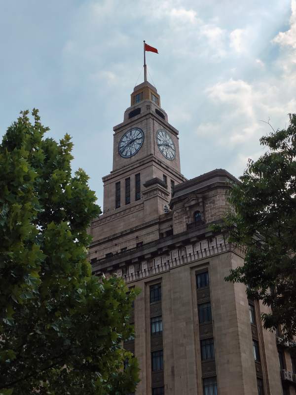 上海外滩海关大楼钟楼图片