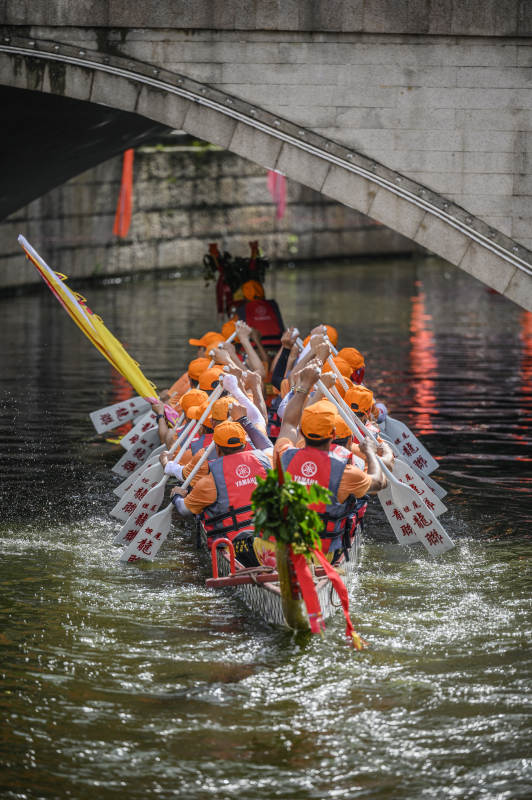 龙舟竞渡庆端午图片