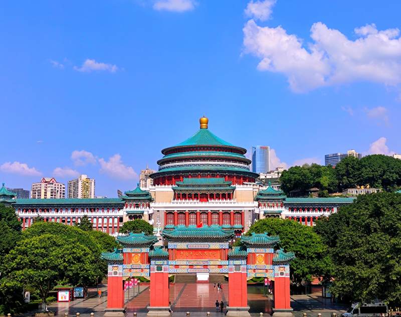 重庆人民大礼堂图片
