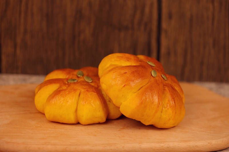 南瓜面包图片