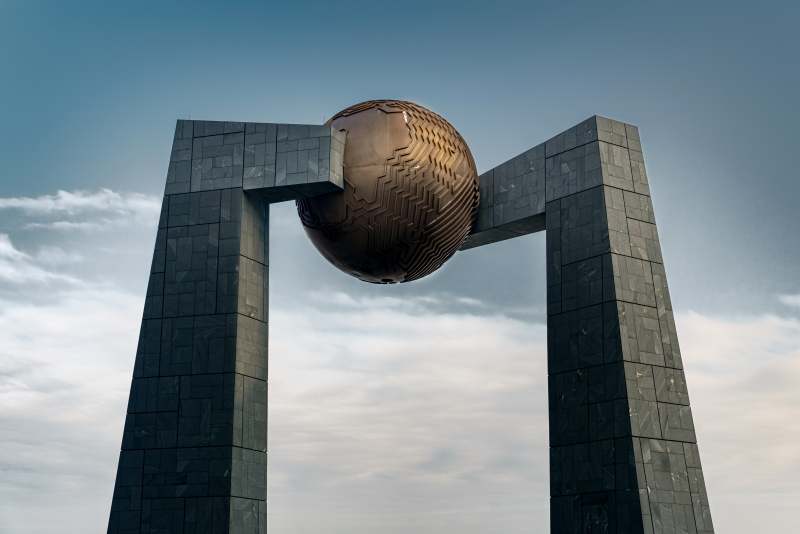 南澳北回归线标志图片