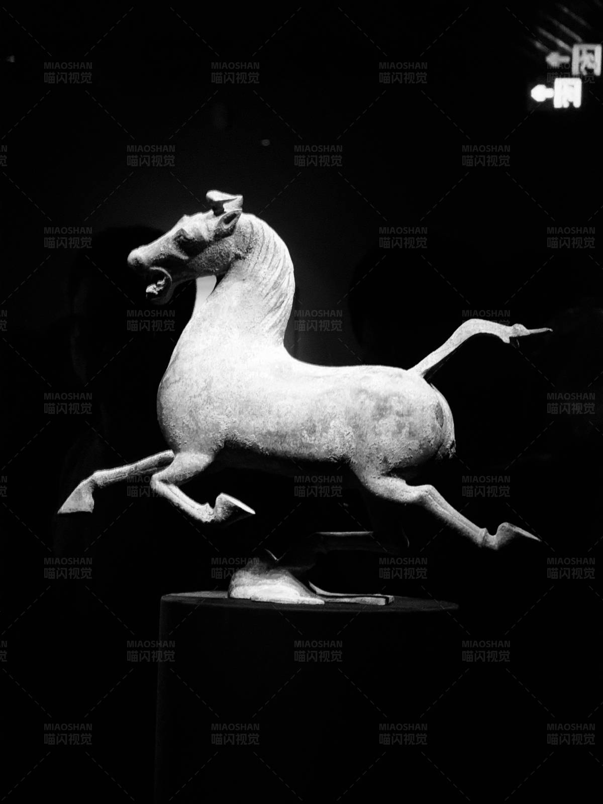 飞奔的马雕塑图片