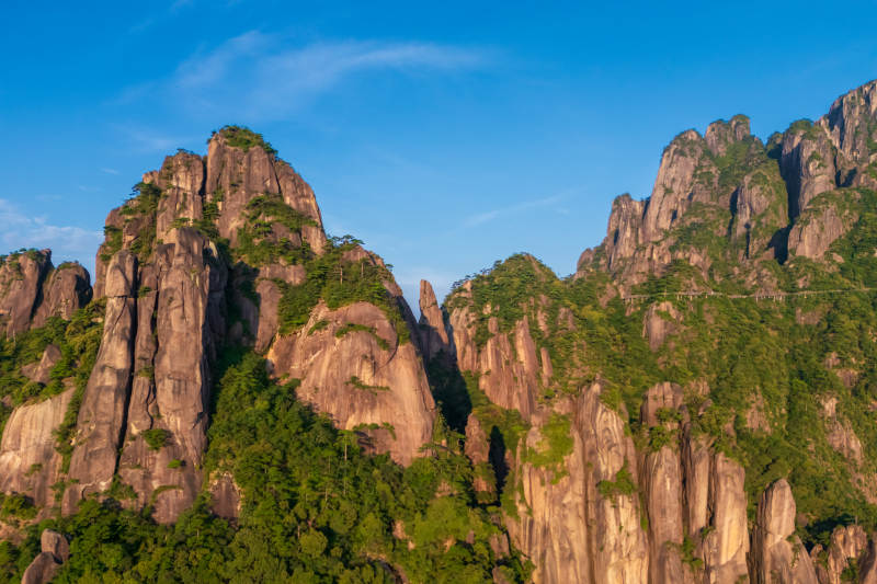 江西上饶三清山奇峰日出图片