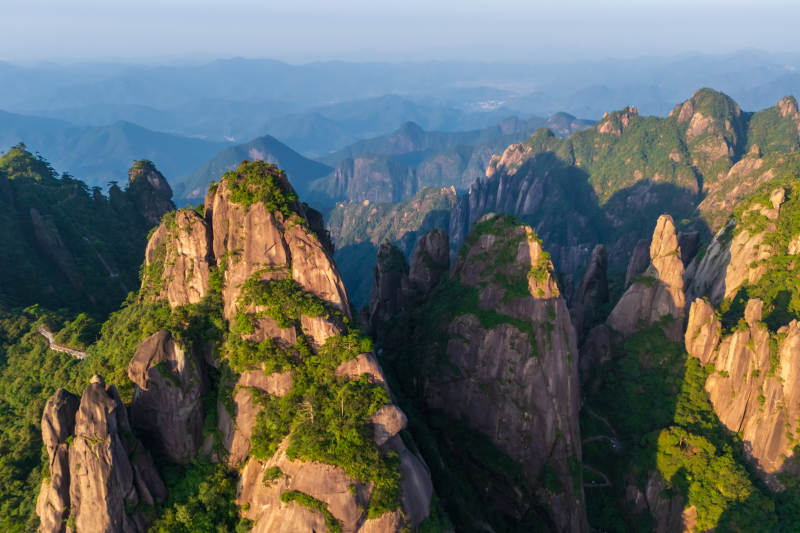 三清山奇峰美景图片
