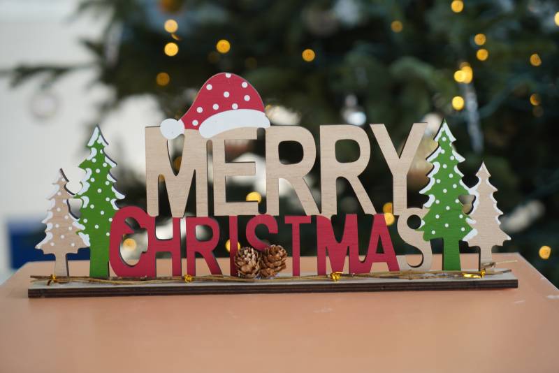 圣诞快乐装饰品图片