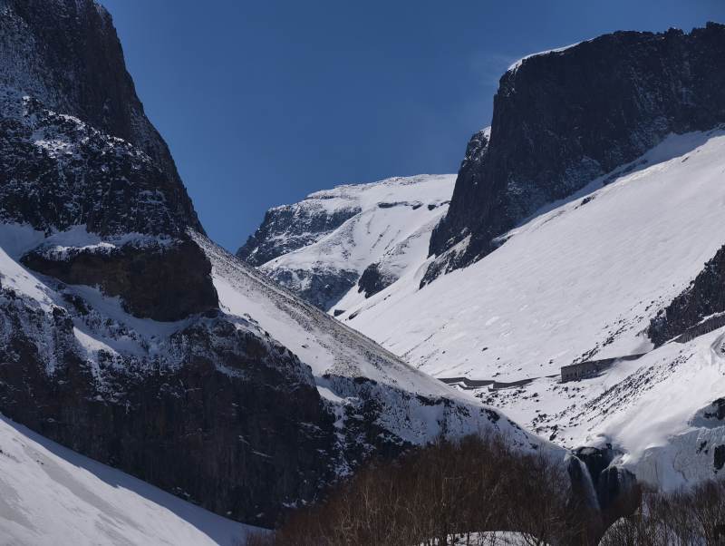 长白山天池角下图片