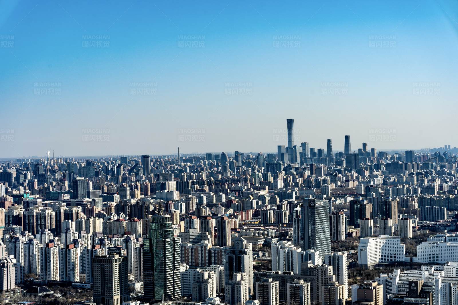 北京城市天际线图片