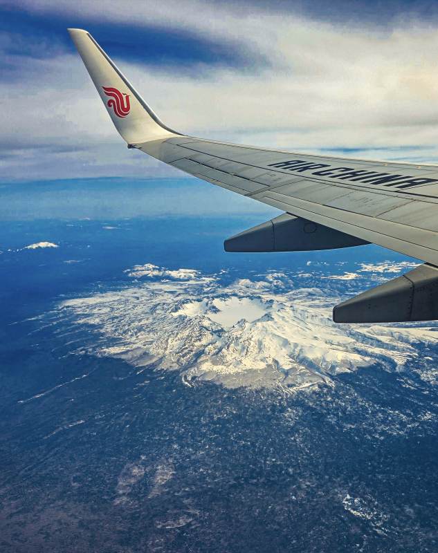 飞越雪山 国航之旅图片