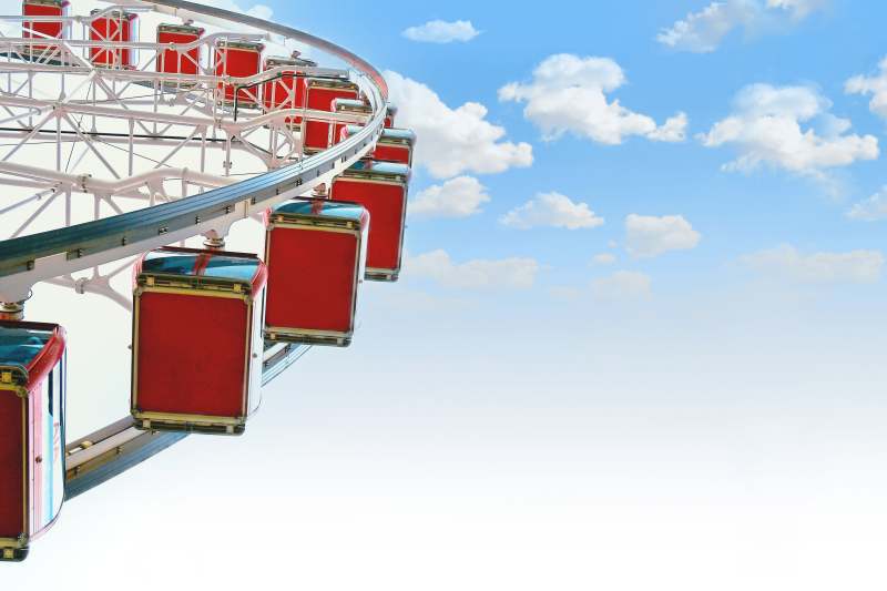 云端摩天轮图片