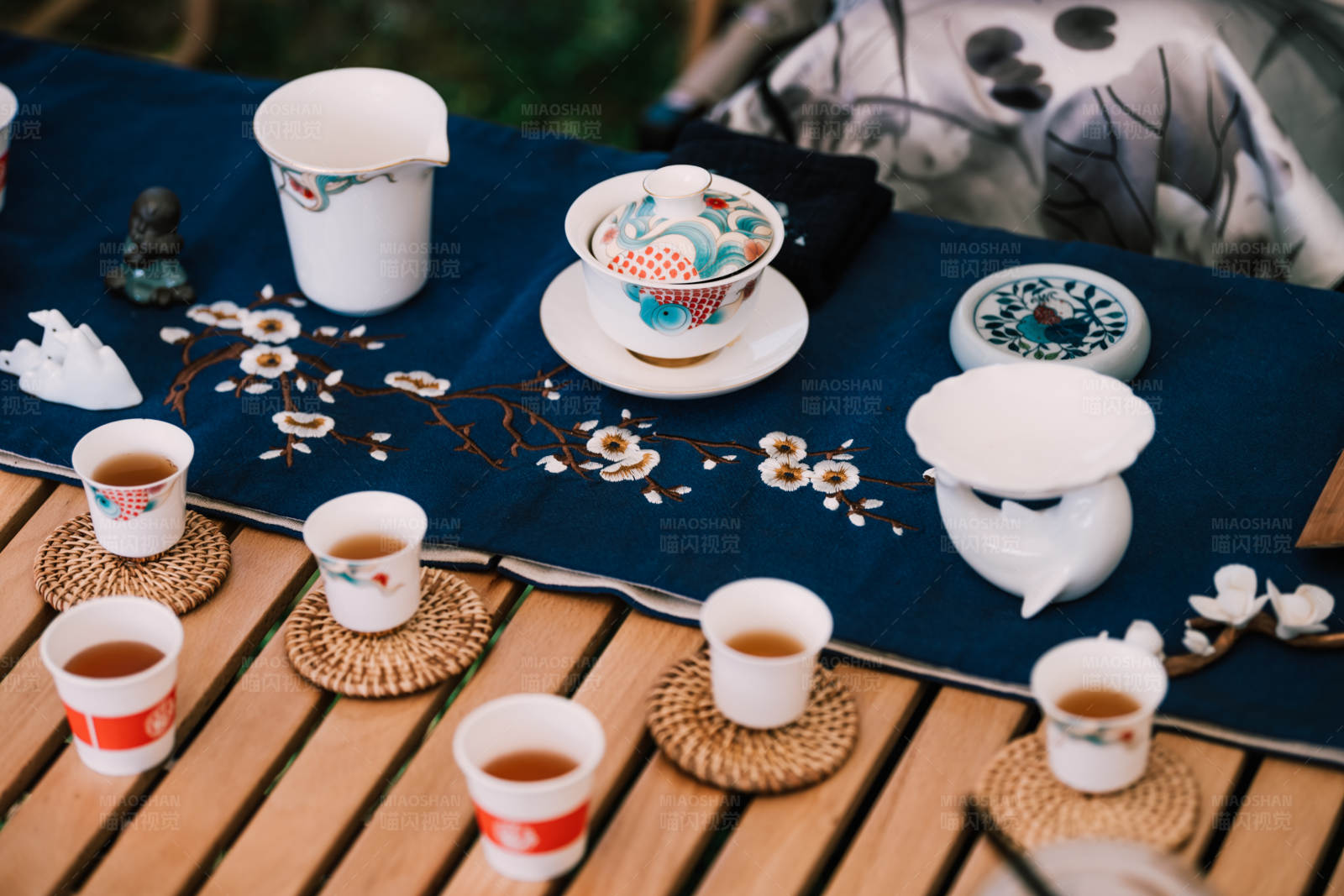 户外茶道雅集图片