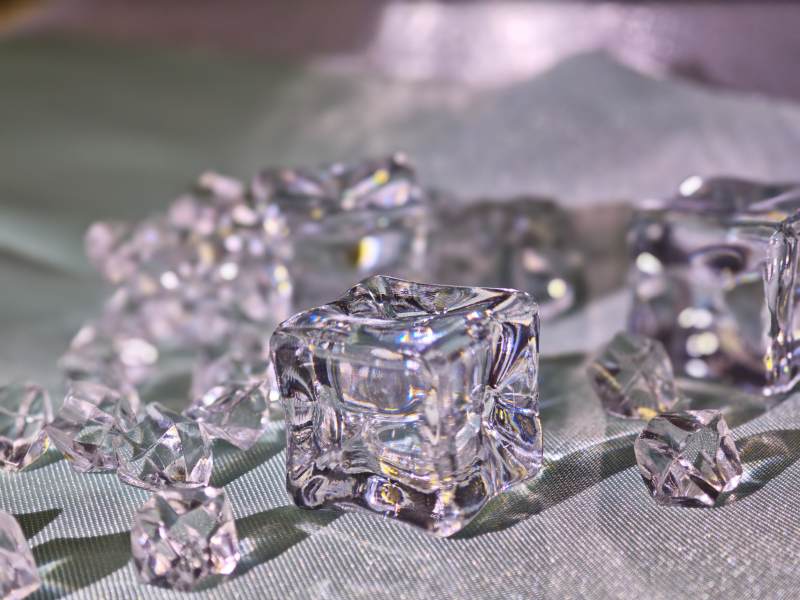 冰晶的艺术展示图片