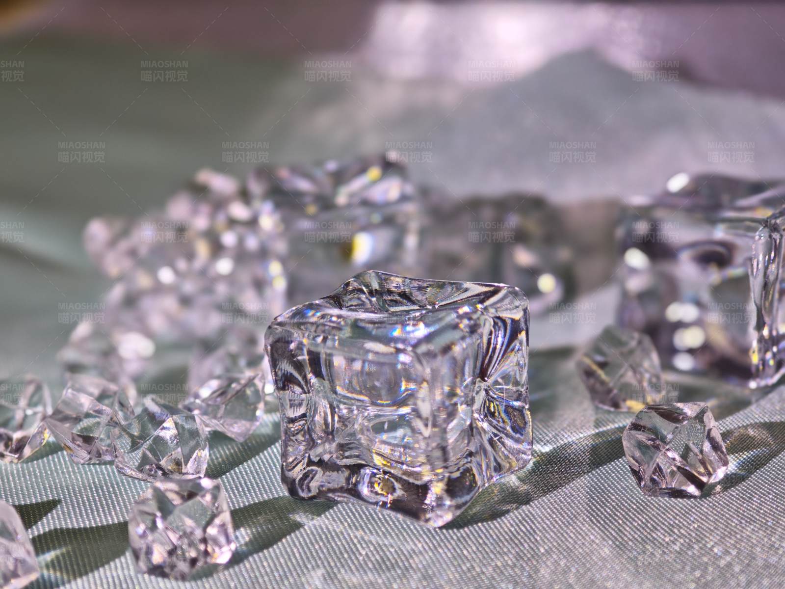 冰晶的艺术展示图片