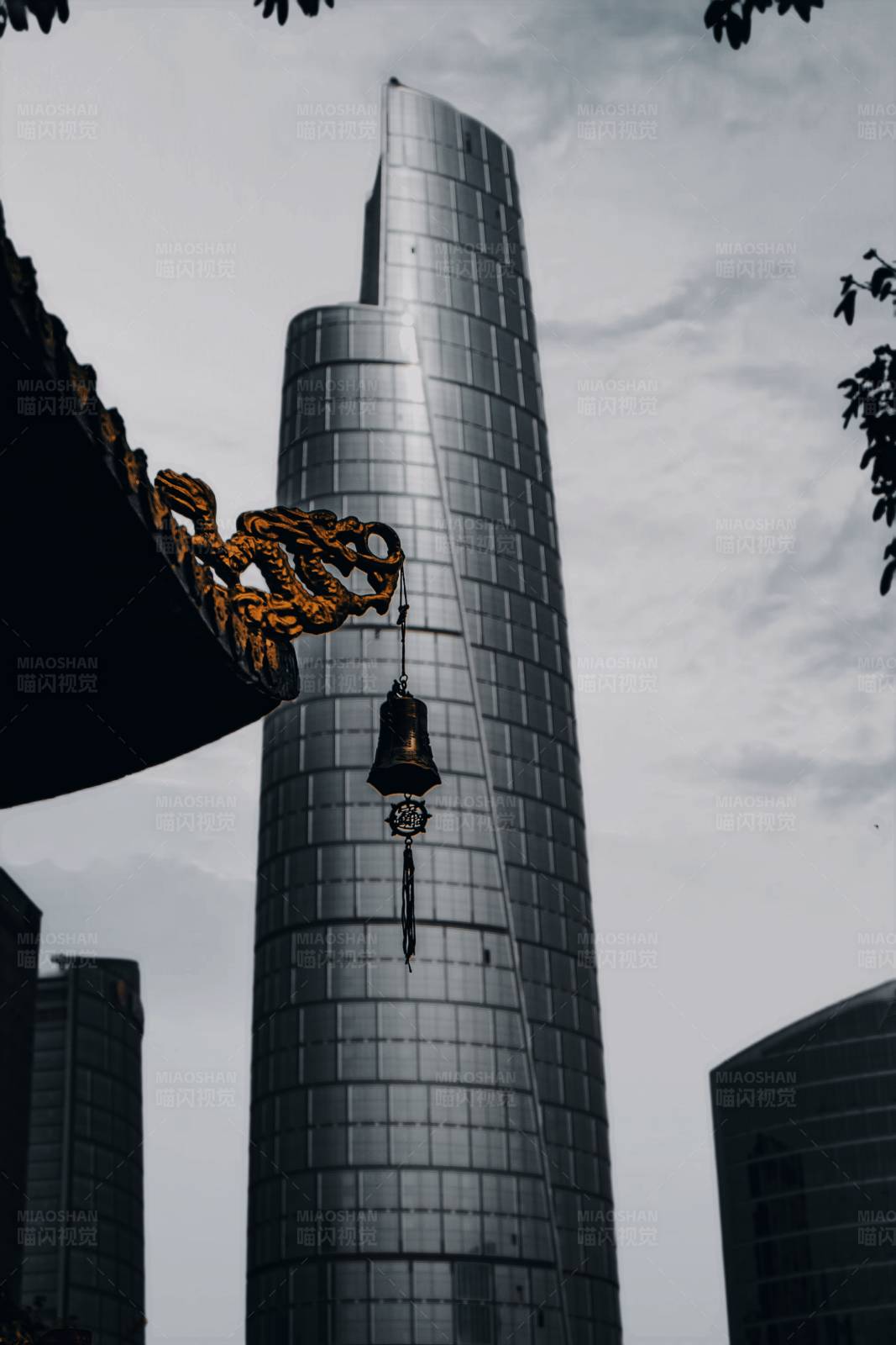 现代与传统的交汇图片