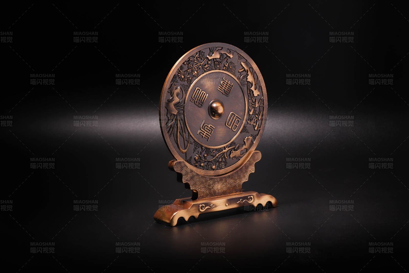 铜镜装饰摆件图片