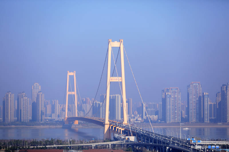 武汉杨泗港长江大桥图片