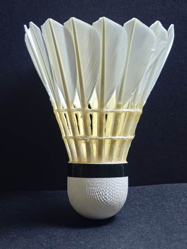 羽毛球特写图片