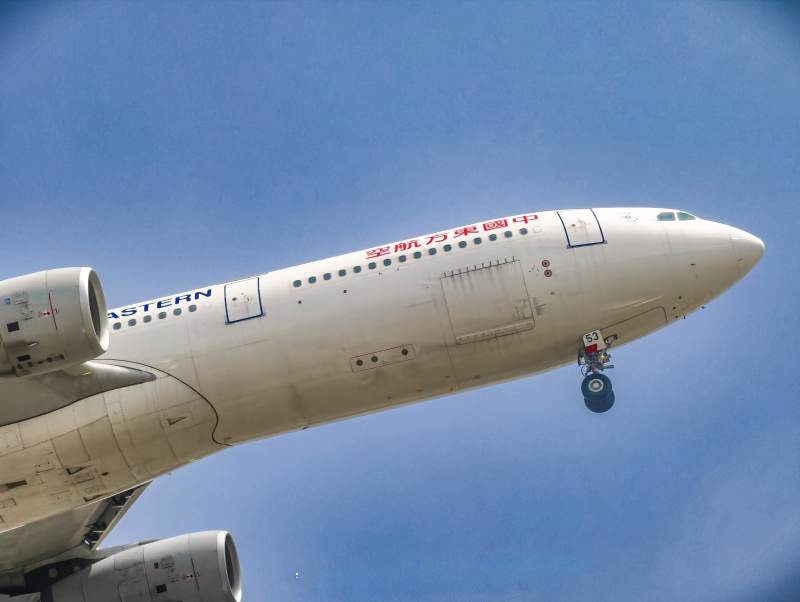中国东方航空飞机图片