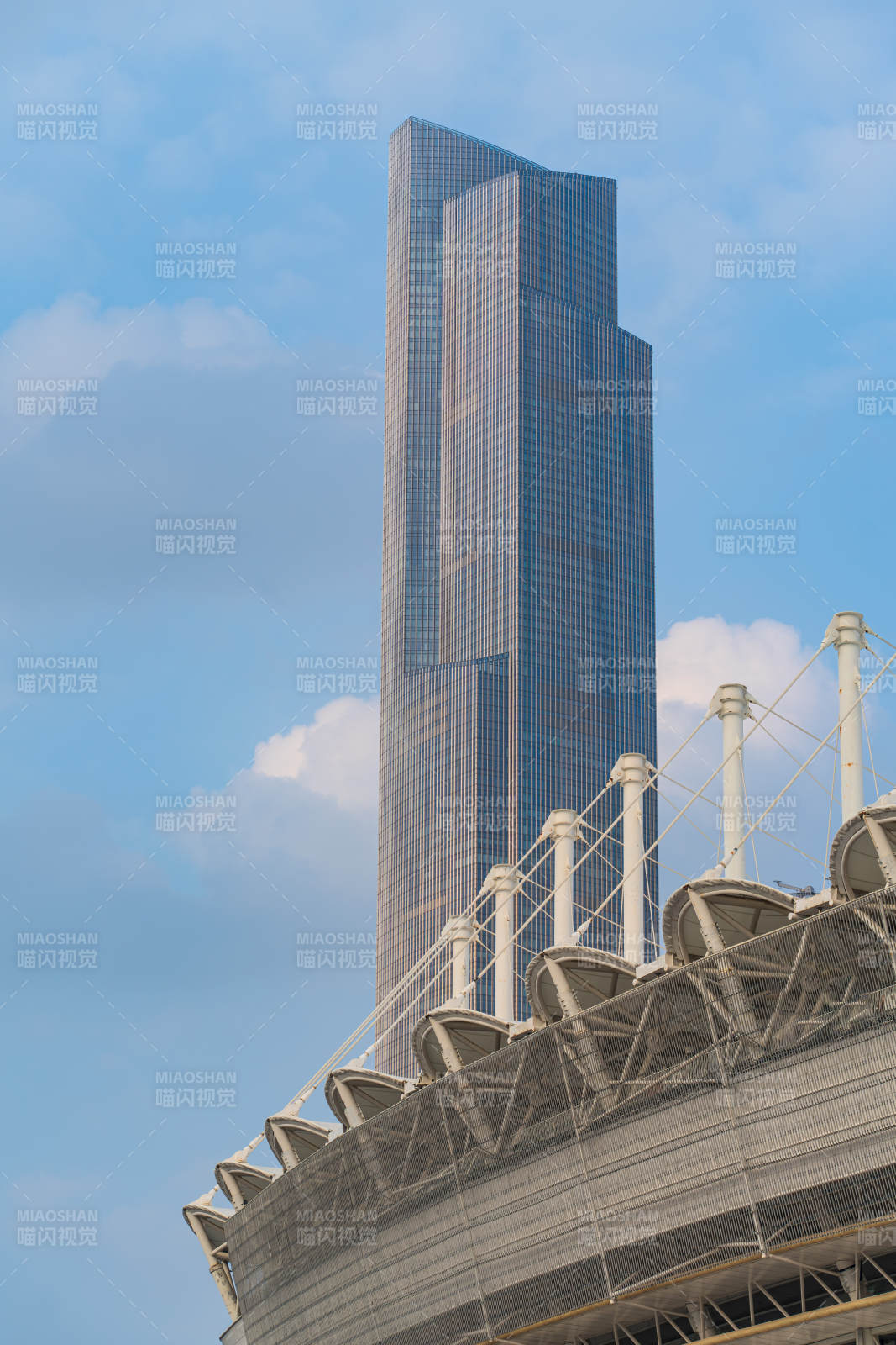 广州珠江新城的摩天大楼图片