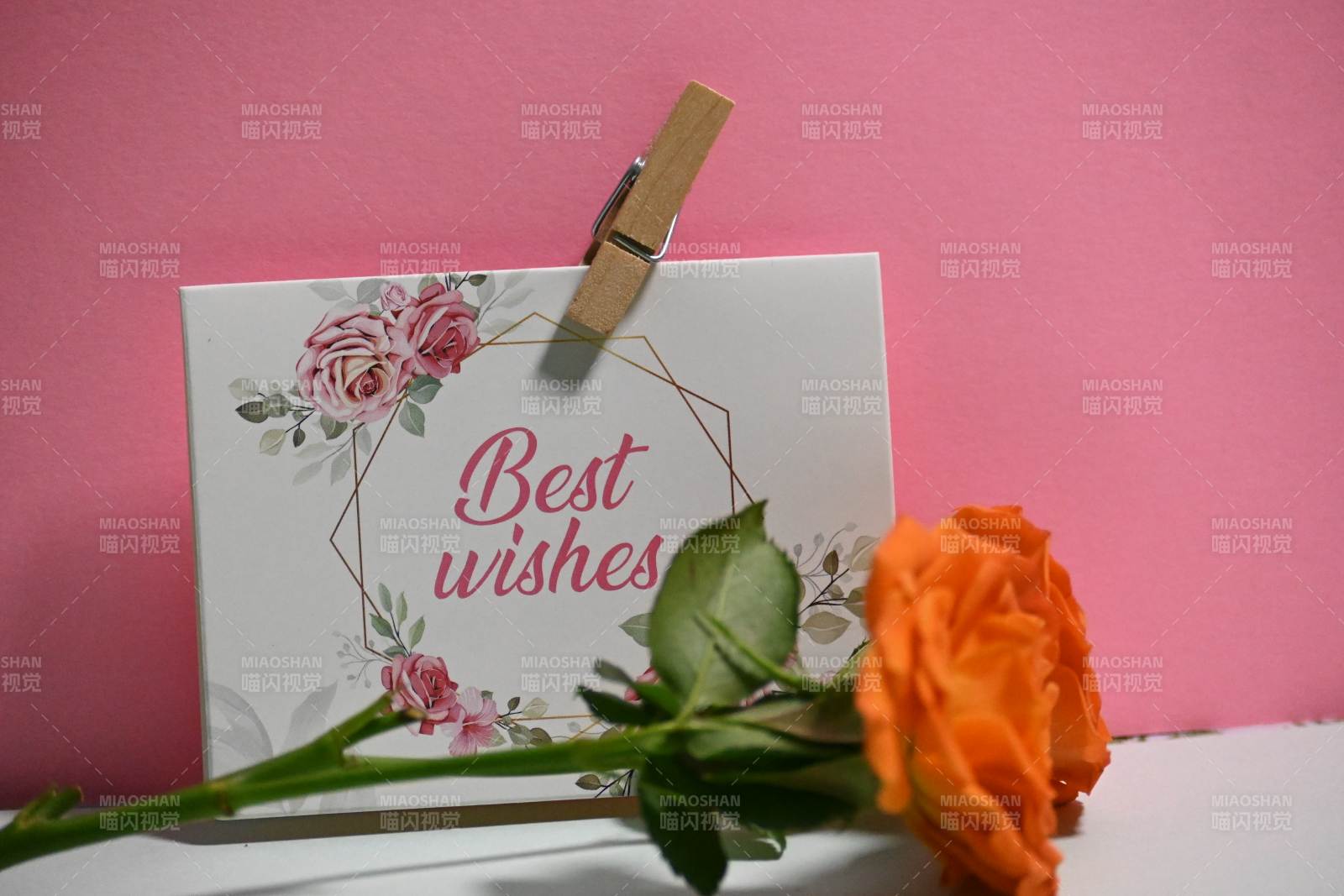 温馨祝福 玫瑰相伴图片