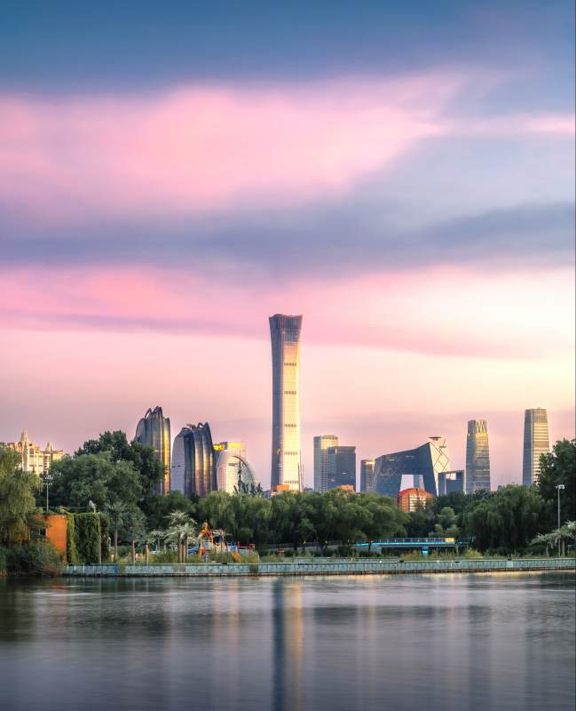 北京城市天际线图片