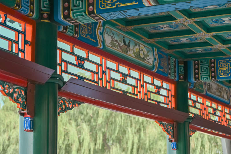 古建筑的精美细节图片