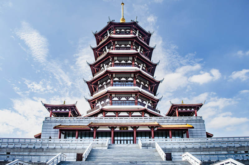 厦门集美塔图片