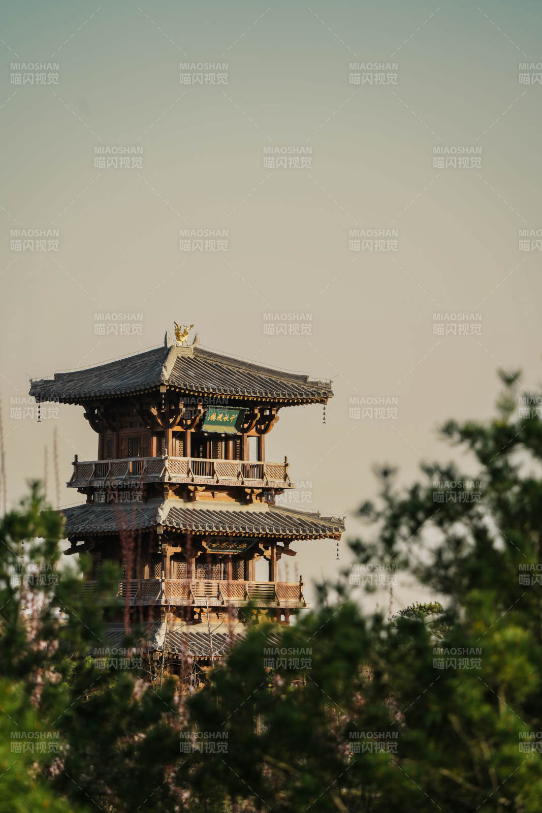 太原晋祠公园图片