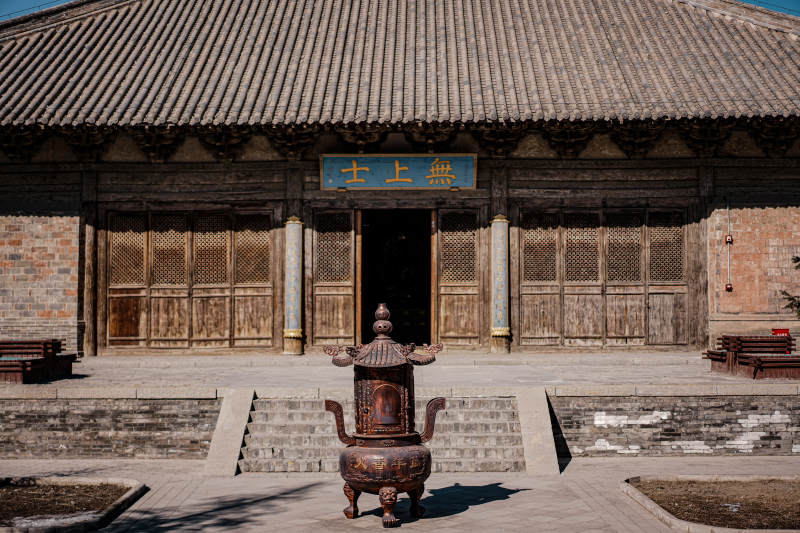 蔚州藏金代古刹灵岩寺图片