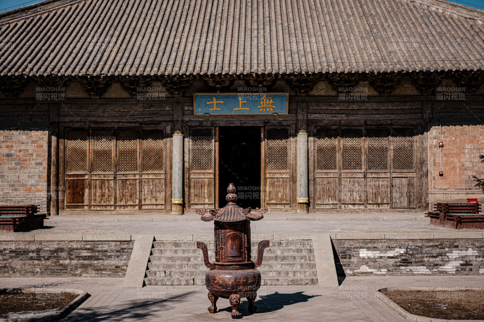 蔚州藏金代古刹灵岩寺图片