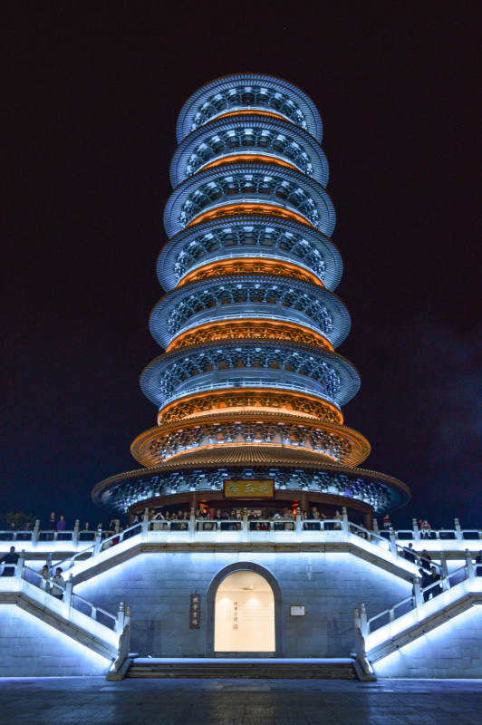 江西婺源婺女洲抱玉塔图片