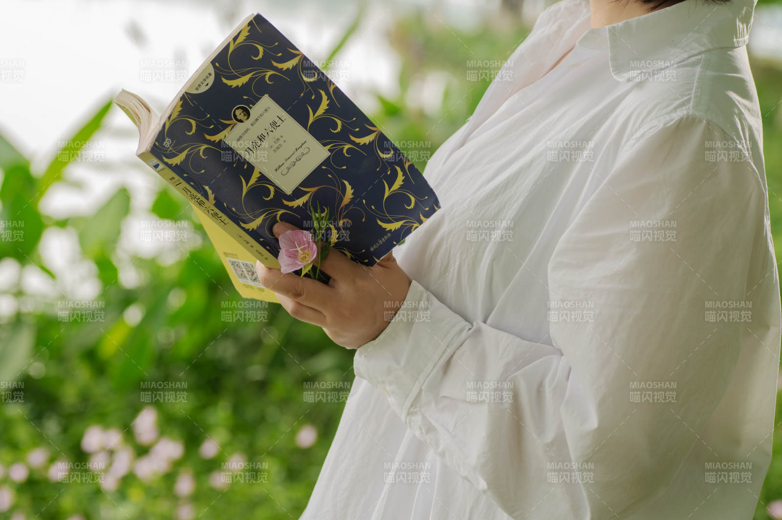 户外阅读时光图片