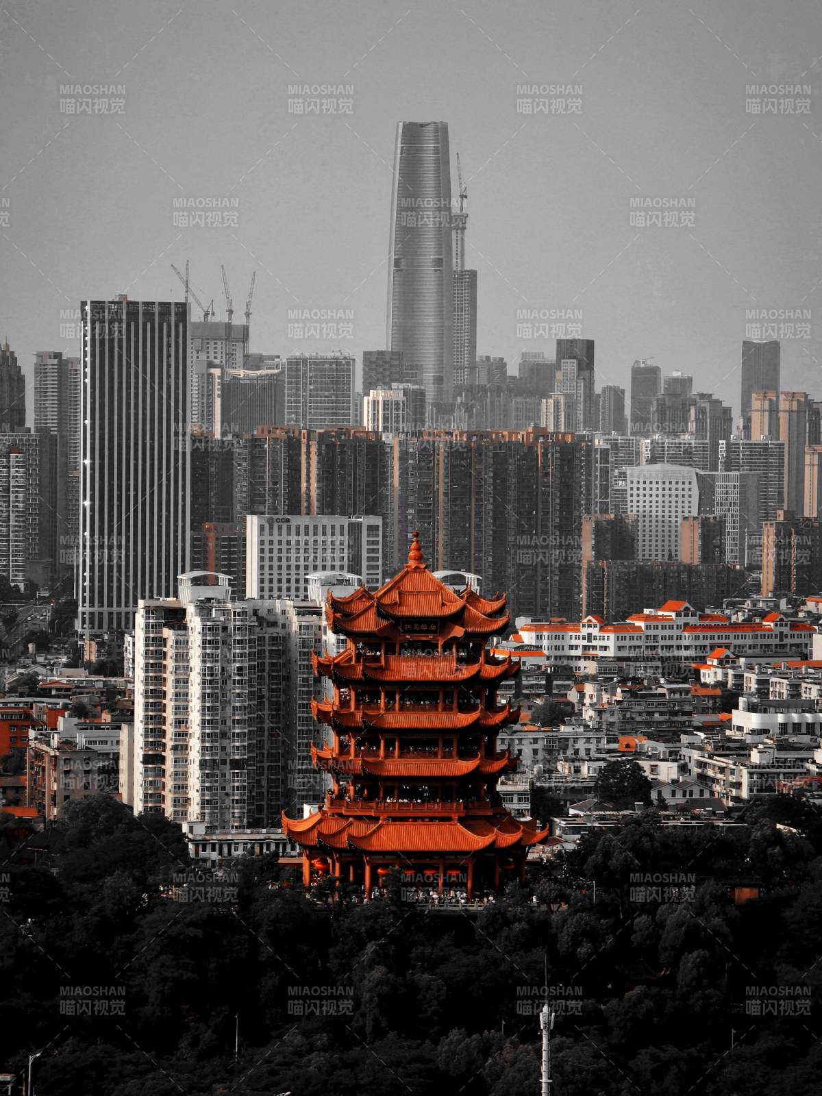 武汉黄鹤楼图片