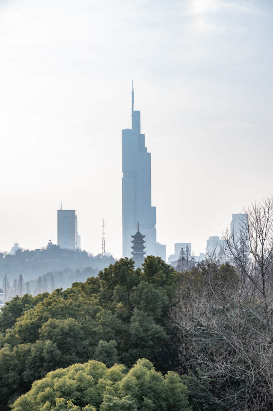 南京明城墙古今同框图片