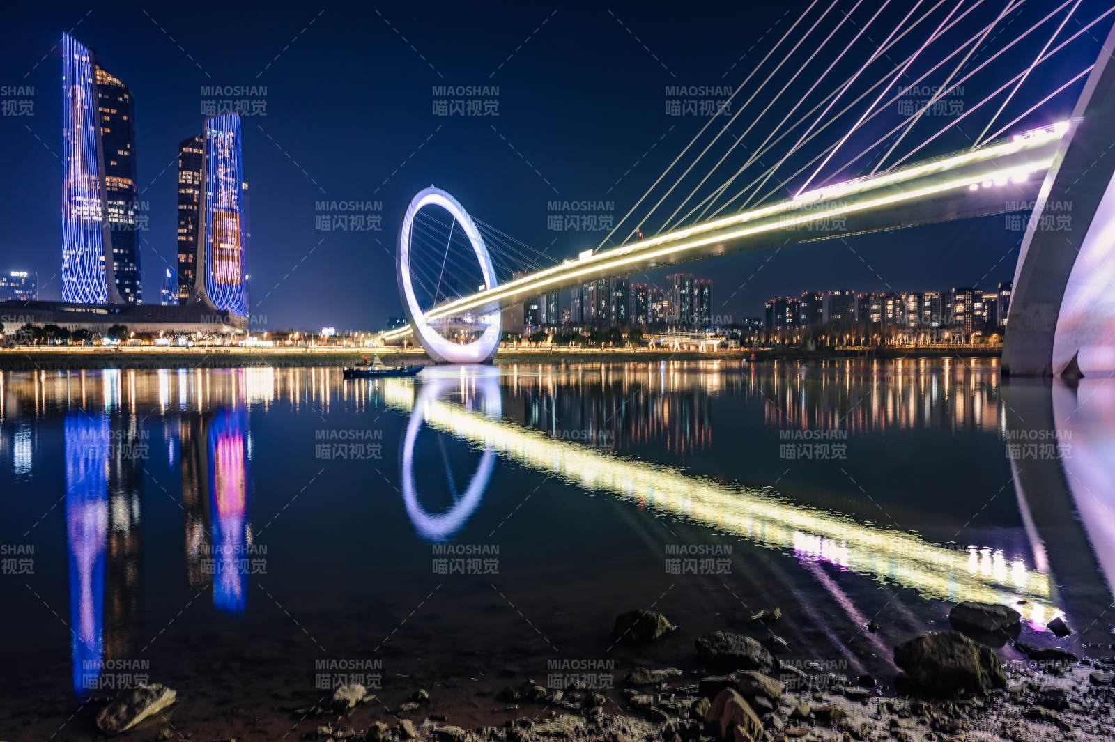 南京南京眼大桥图片