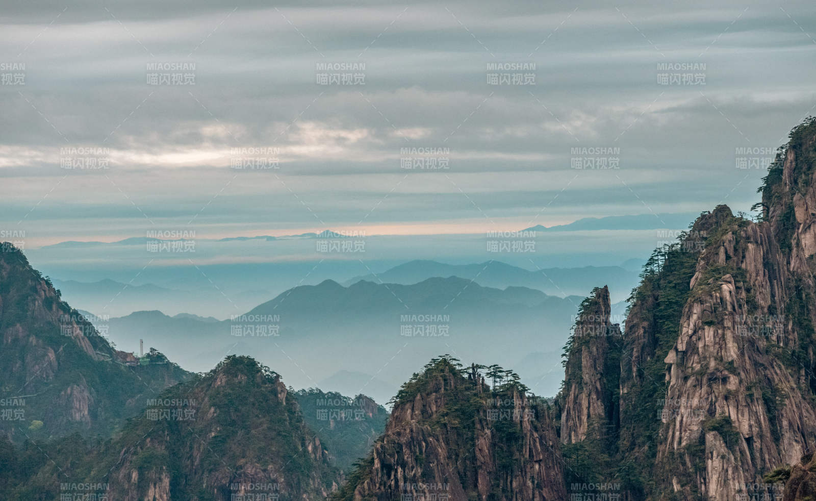 黄山云海奇观图片