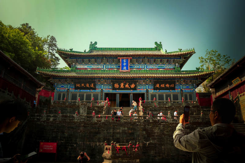 武当山古建筑图片