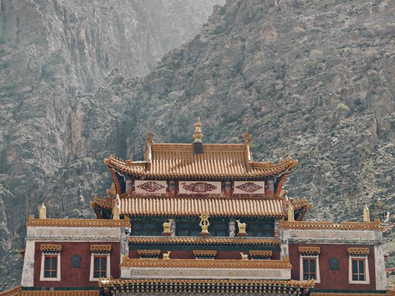 内蒙古阿拉善广宗寺图片