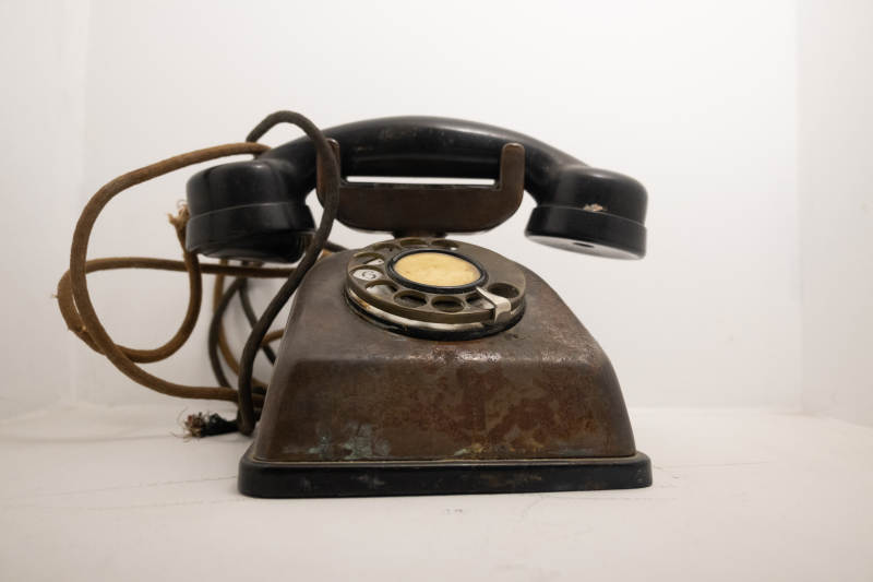 老旧电话机图片