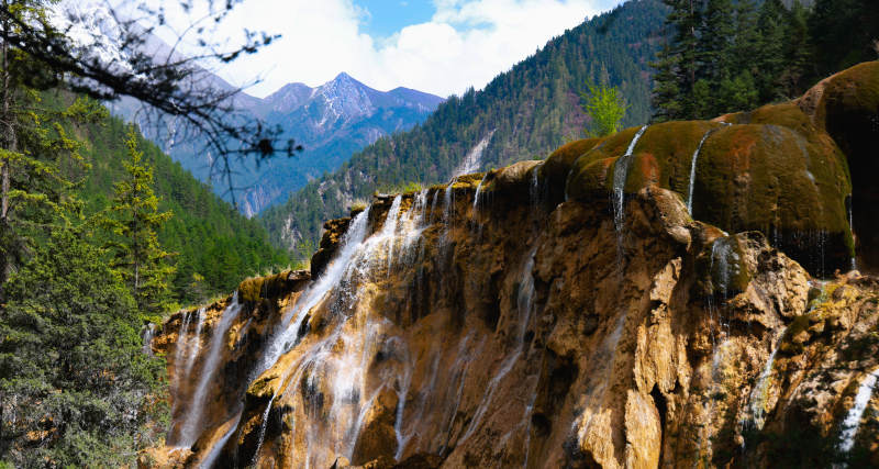 高山流水 自然之美图片