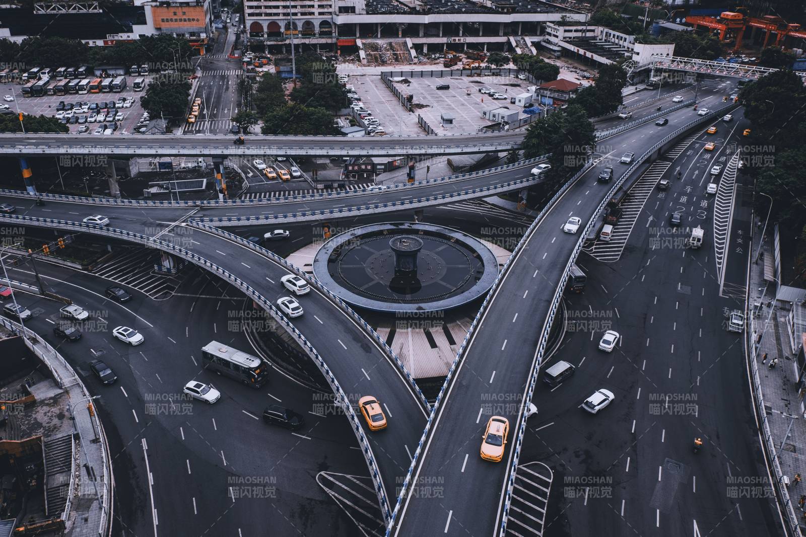 重庆菜园坝立交桥图片