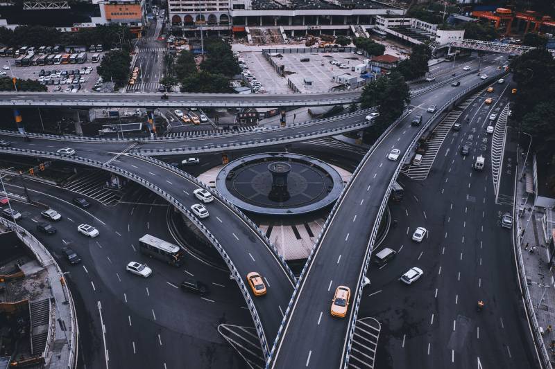 重庆菜园坝立交桥图片