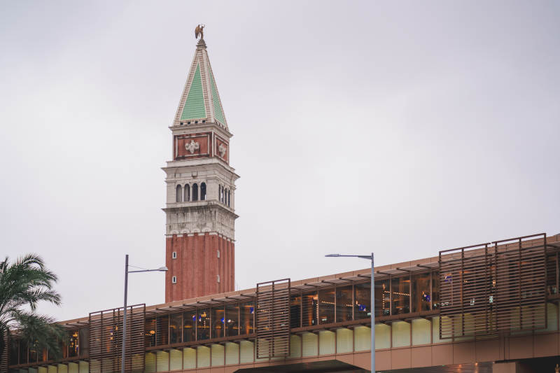 威尼斯风格钟楼图片